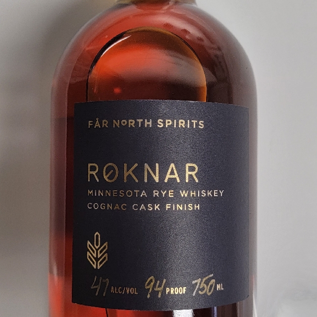 Far North Minnesota Rye Whiskey Cognac Cask Finish