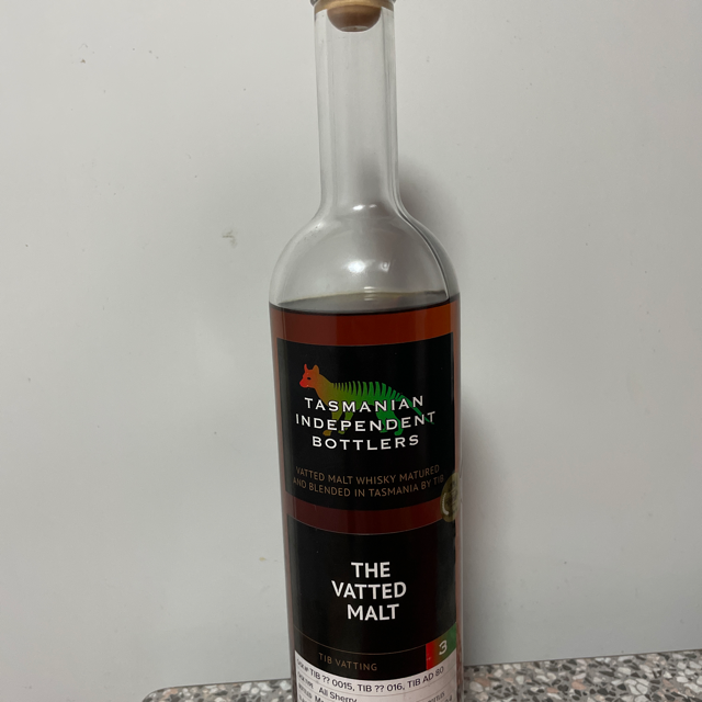 Tasmanian Independent Bottlers Vatted Malt #3