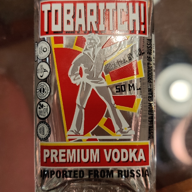 Tobaritch! Premium Vodka