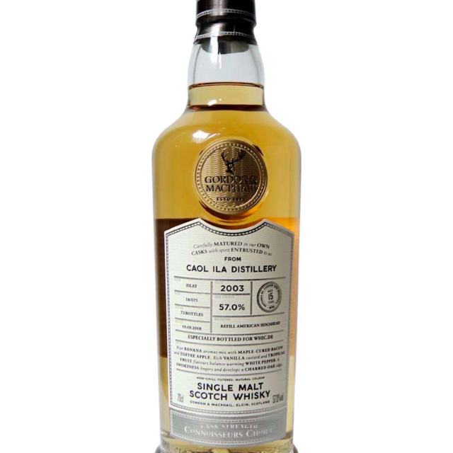 Caol Ila 2003 Connoisseurs Choice (Gordon & Macphail) Cask Strength