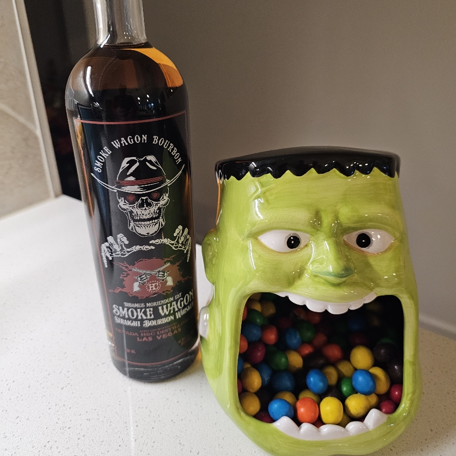 Smoke Wagon Straight Bourbon Whiskey Halloween 2025