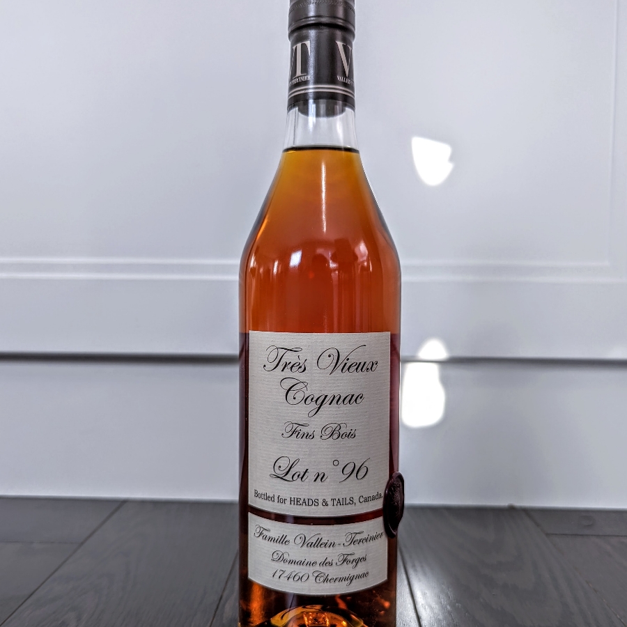 Vallein Tercinier Lot 96 Fins Bois Tres Vieux Cognac