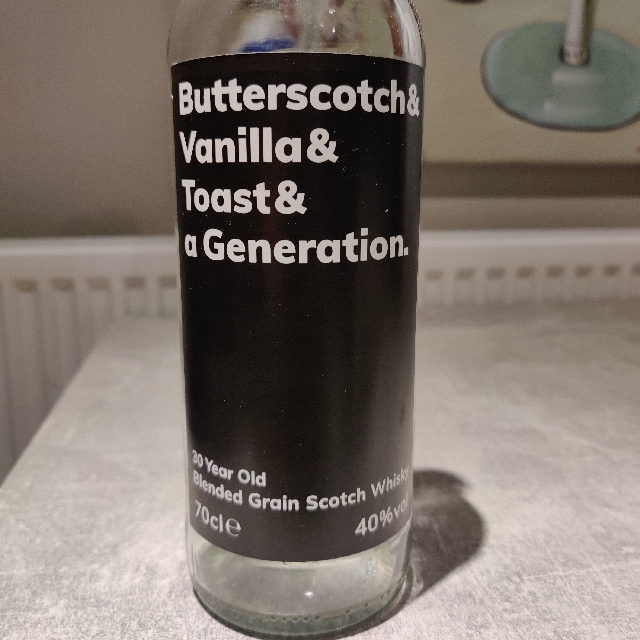 Butterscotch & Vanilla & Toast & a Generation
