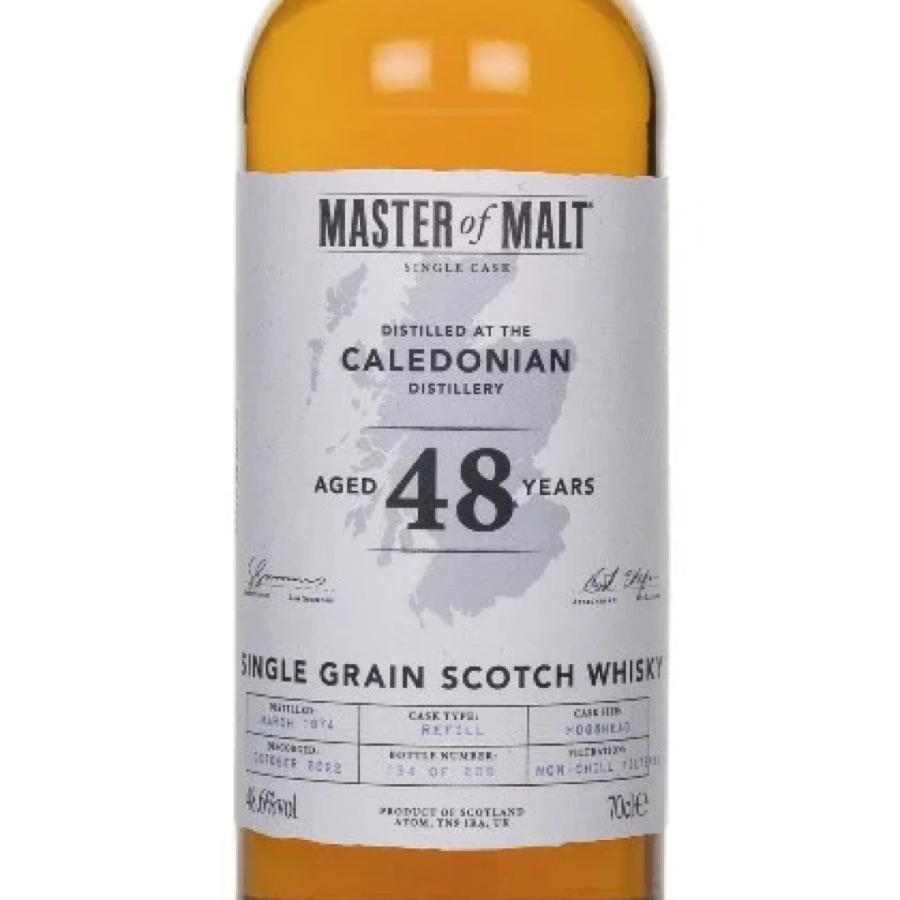 Caledonian 48 Year Old 1974 Single Cask (Master of Malt)