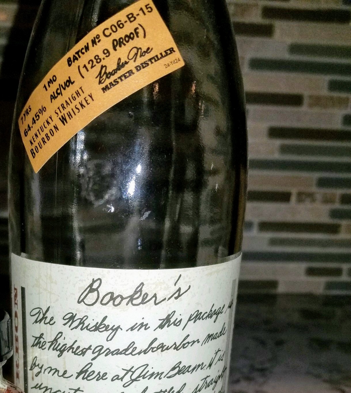 Booker's Bourbon Batch C06-B-15