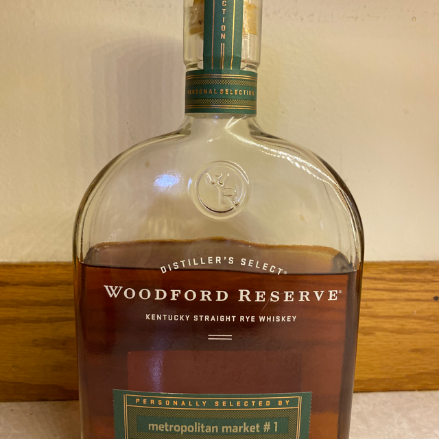 Woodford Reserve Kentucky Straight Rye Whiskey Metropolitan Market #1
