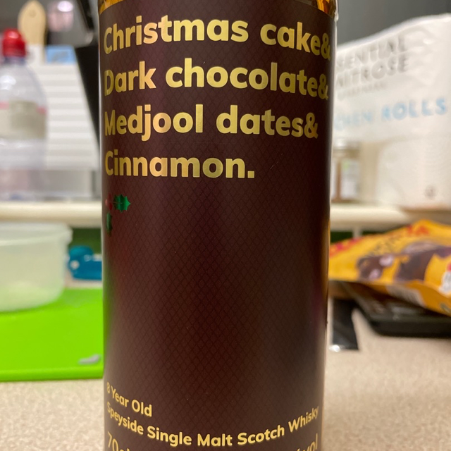 Christmas Cake & Dark Chocolate & Medjool Dates & Cinnamon 8 Year Old