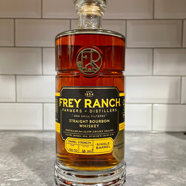 Frey Ranch Single Barrel Three Grain High Rye