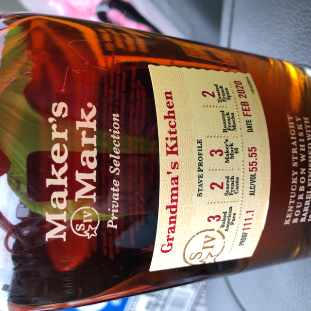 Maker's Mark Private Selection Grandma's Kitchen
