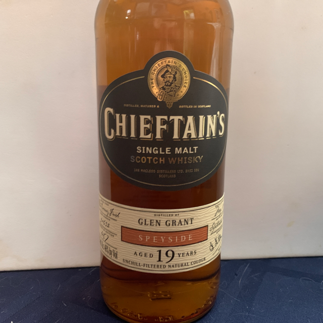 Chieftain's Glen Grant 19 Year Single Malt