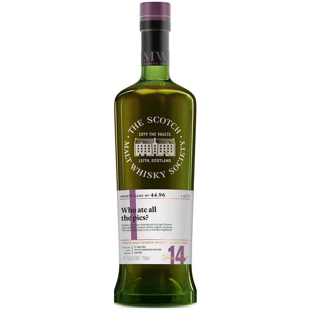 Who ate all the pies? 44.96 (SMWS)