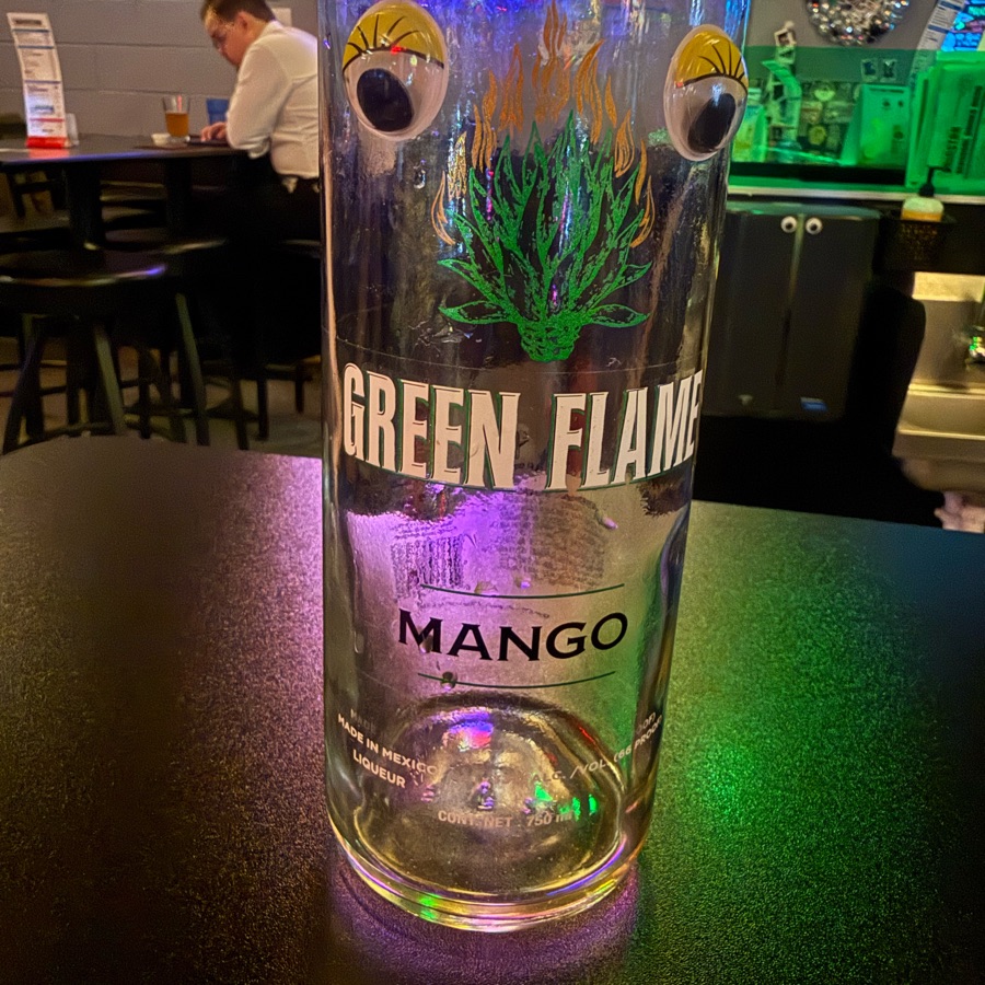 Green Flame Tequila Mango
