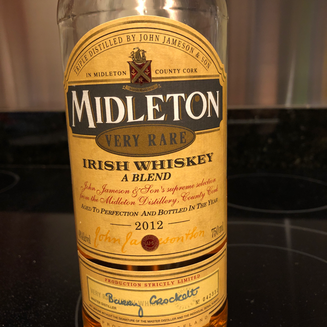 Midleton very rare 2012