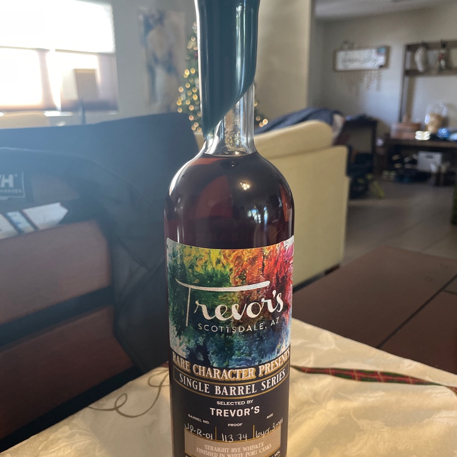 rare character single barrel (trevors pick)