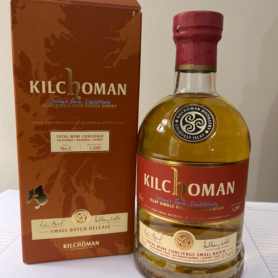Kilchoman Total Wine Concierge Small Batch No. 2