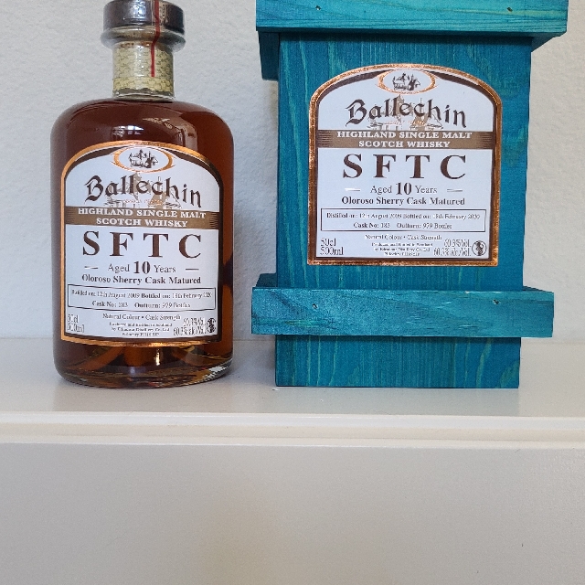 Ballechin 2009 10 Year SFTC Oloroso Sherry Cask Matured