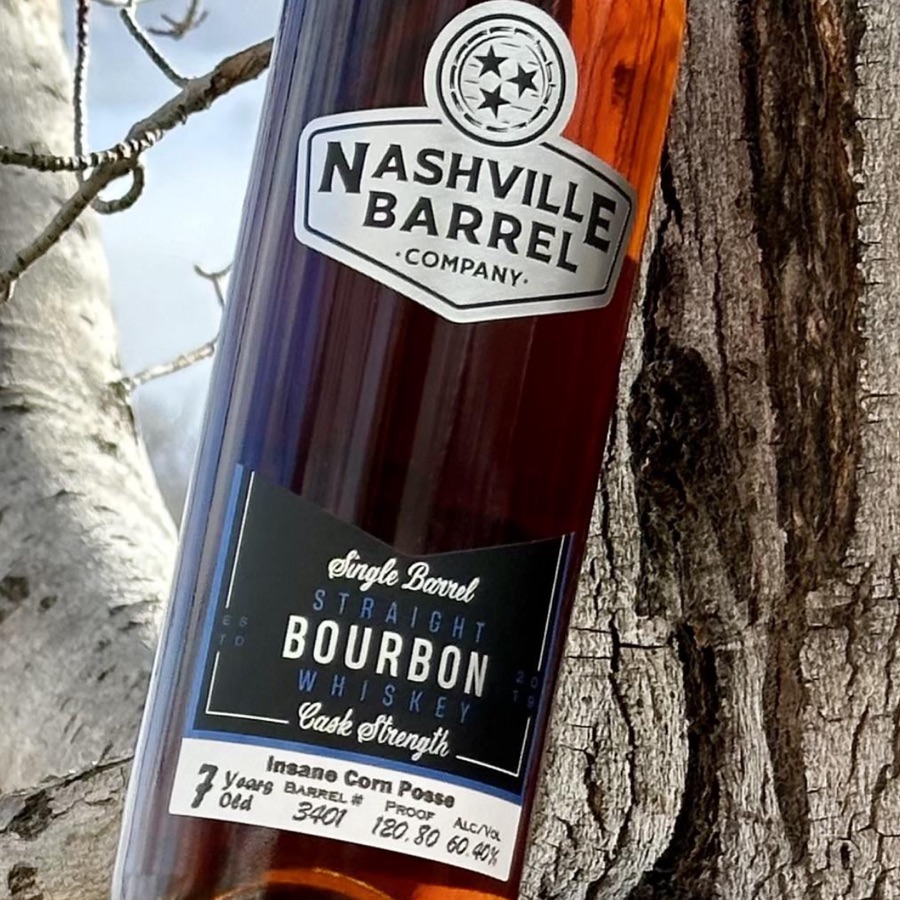 Nashville Barrel Company Single Barrel Bourbon (#3401 Insane Corn Posse)