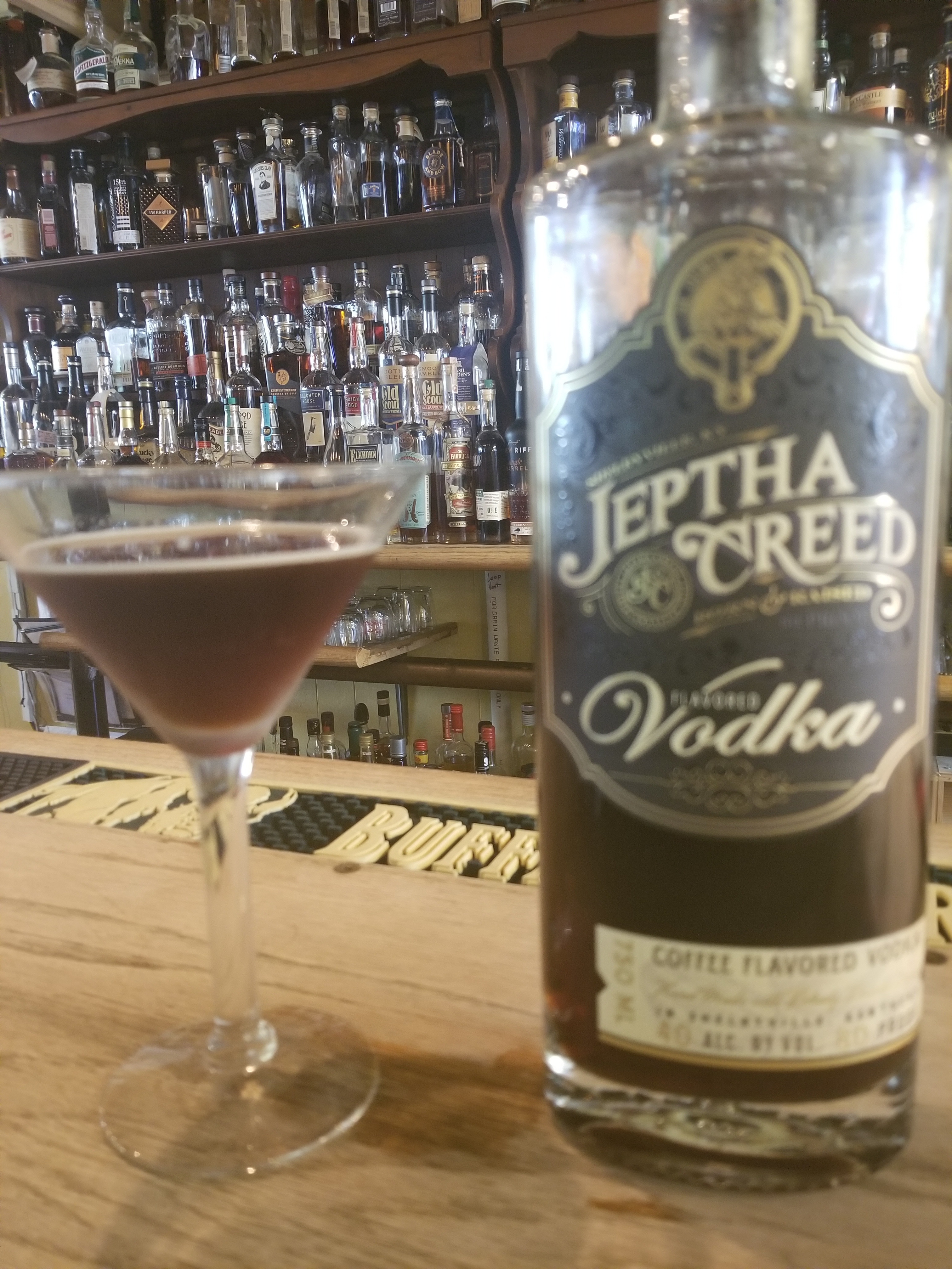 Jeptha Creed Coffee Flavored Vodka