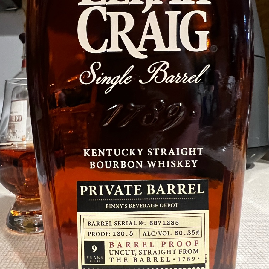 Elijah Craig Single Barrel Private Barrel (Binny's Beverage Depot #6871235)
