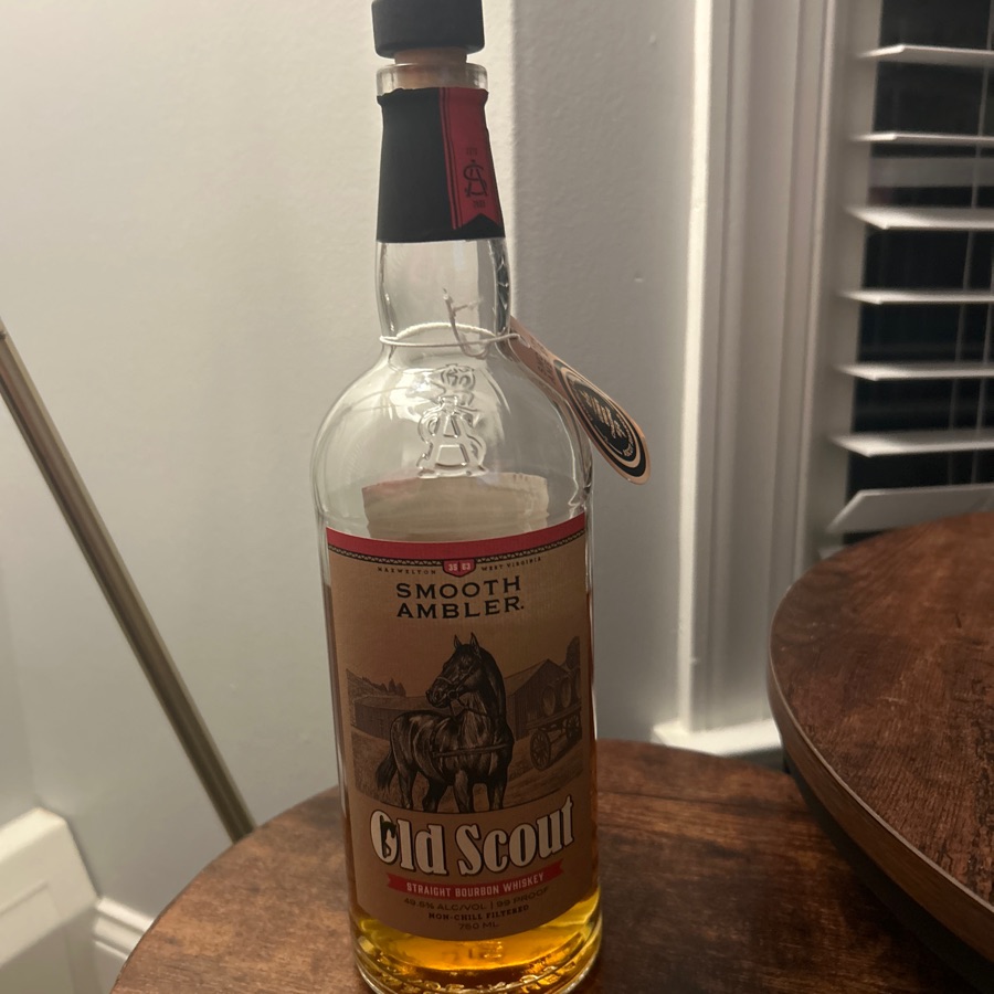 Smooth Ambler Old Scout Straight Bourbon Whiskey