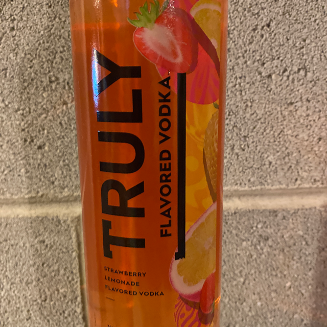 Truly Flavored Strawberry Lemondade Vodka