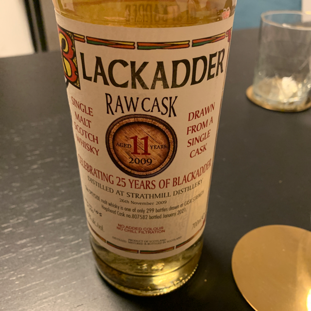 Blackadder strathmill 11 year