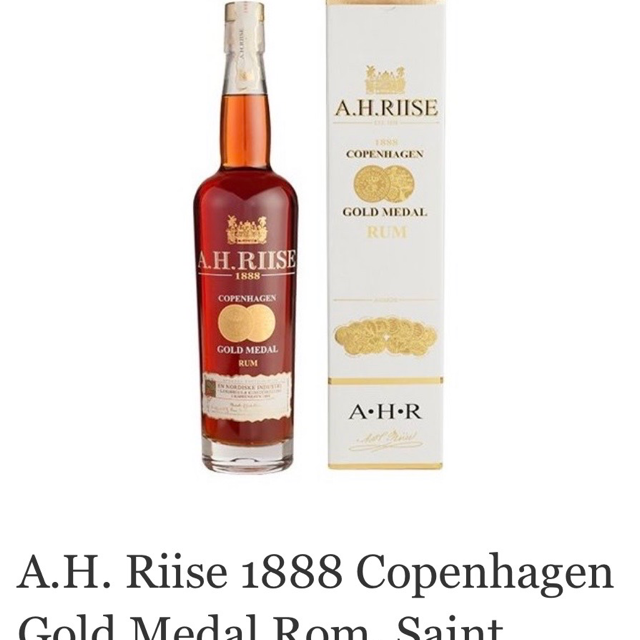 A.H. Riise Gold Medal 1888