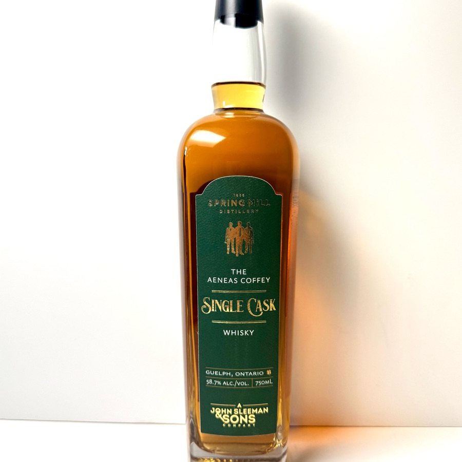 Spring Mill John Sleeman & Sons The Aeneas Coffey Single Cask Whisky