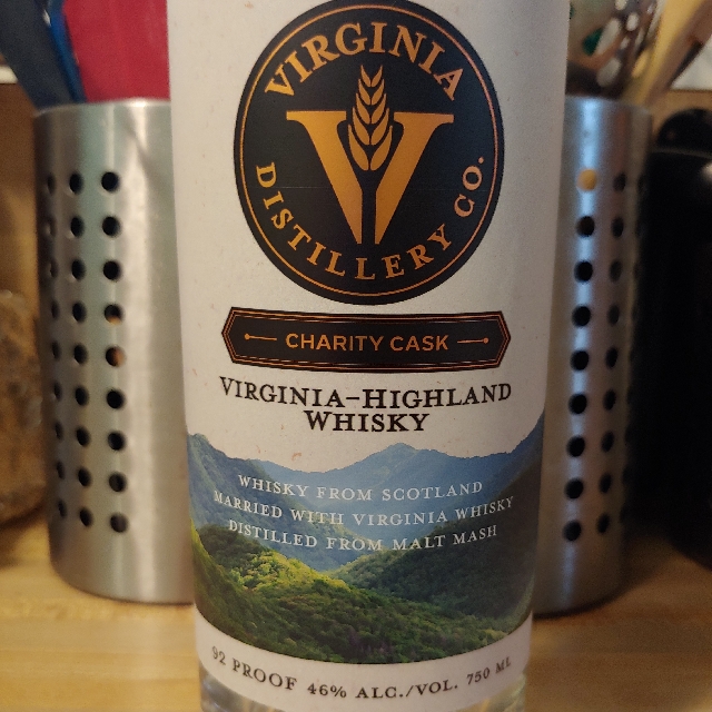 Virginia Distillery Co. Charity Cask