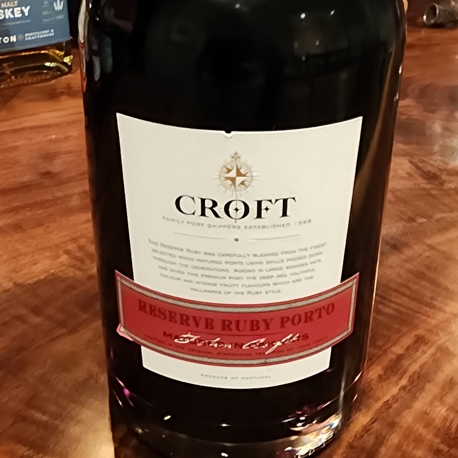 Croft Reserve Ruby Porto