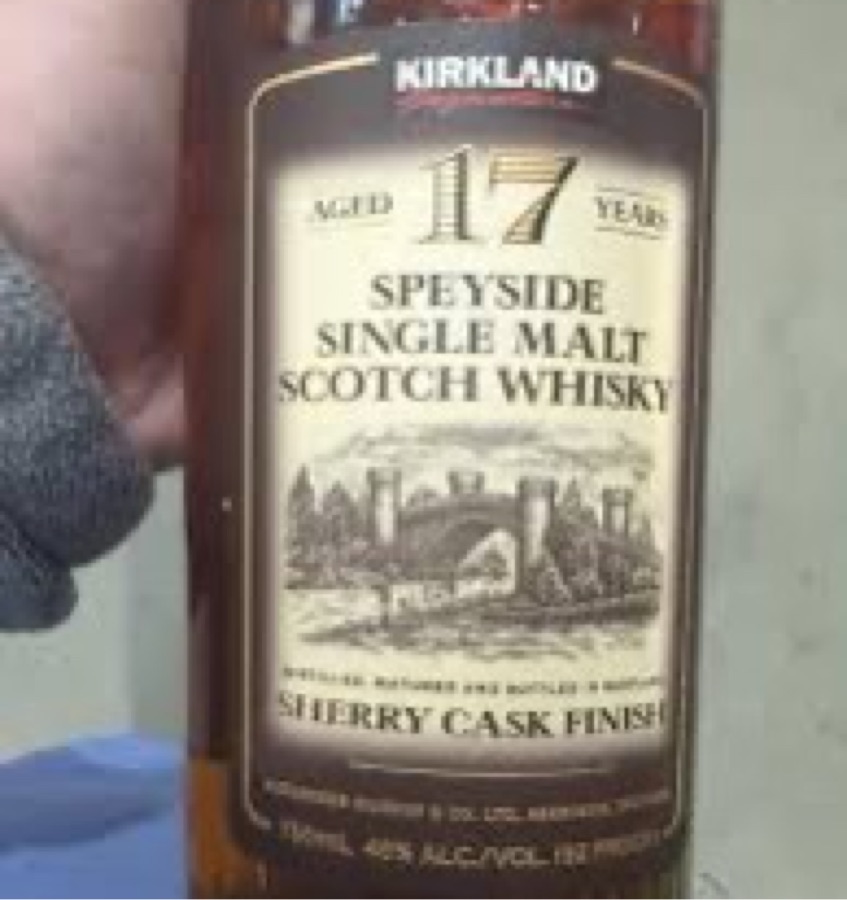 Kirkland 17 Year Speyside Single Malt Sherry Cask Finish