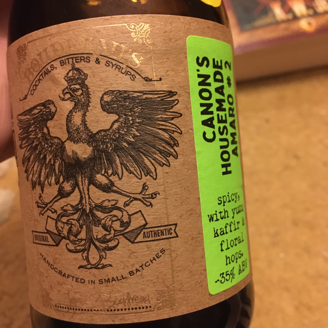 Canon's Housemade Amaro #2