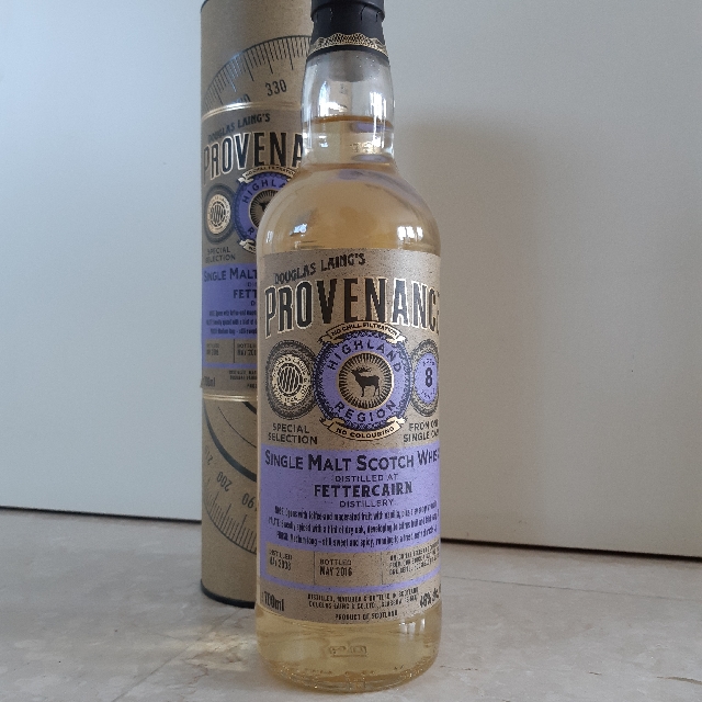Douglas Laing's Provenance Fettercairn 8 years