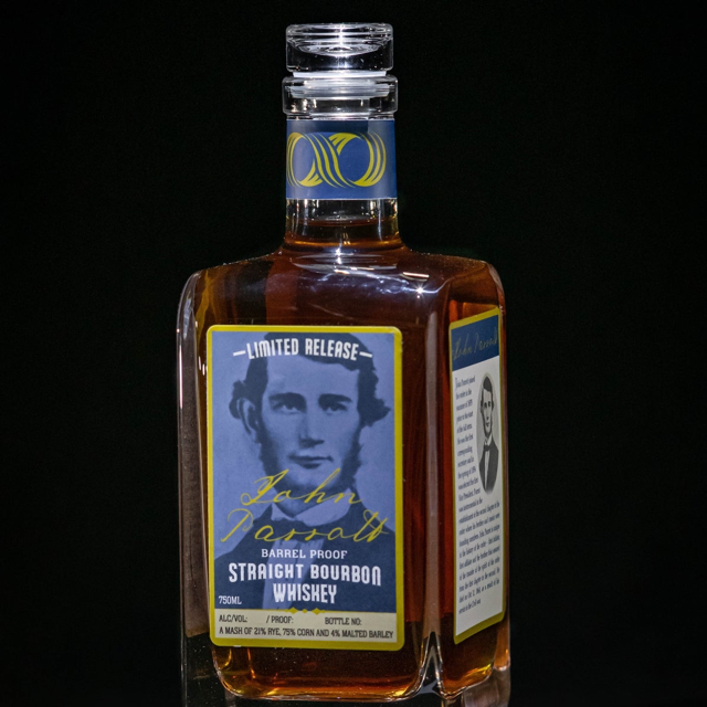 John Parrott Barrel Proof Straight Bourbon Whiskey