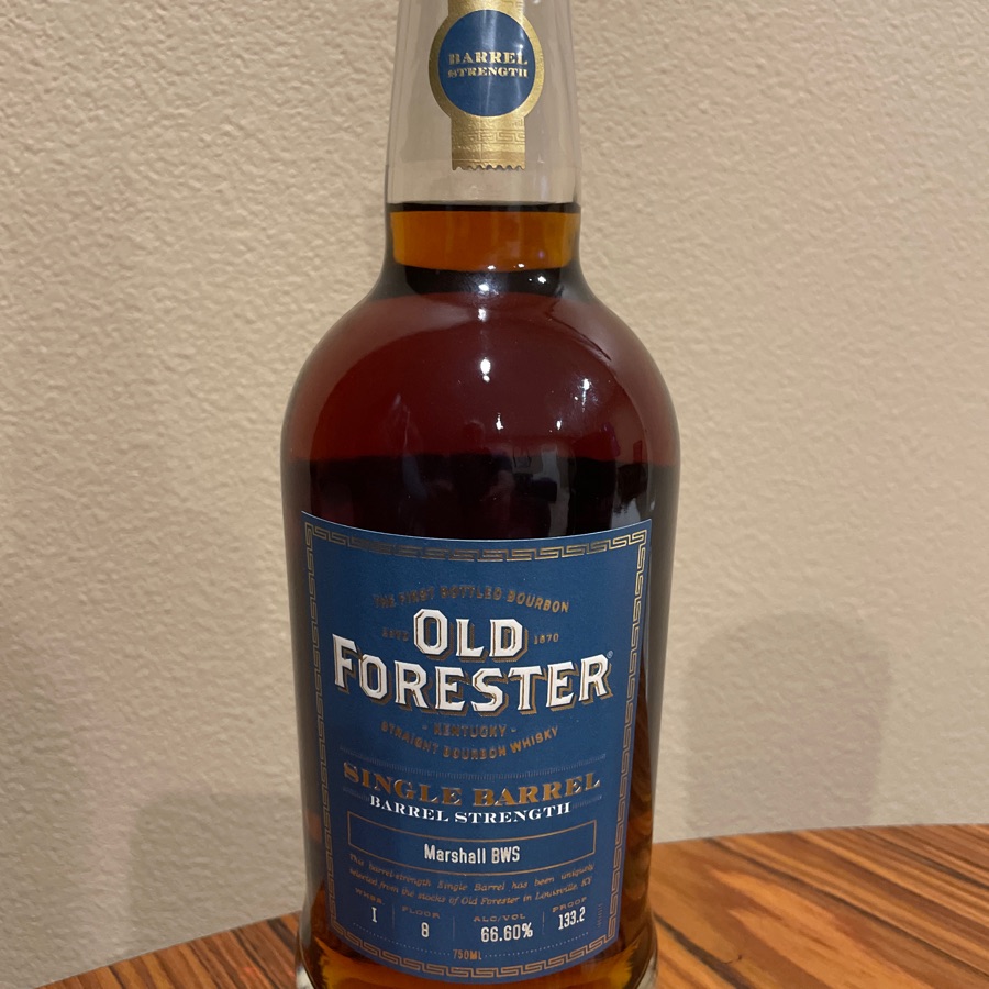 Old Forester Single Barrel (Marshall BWS)