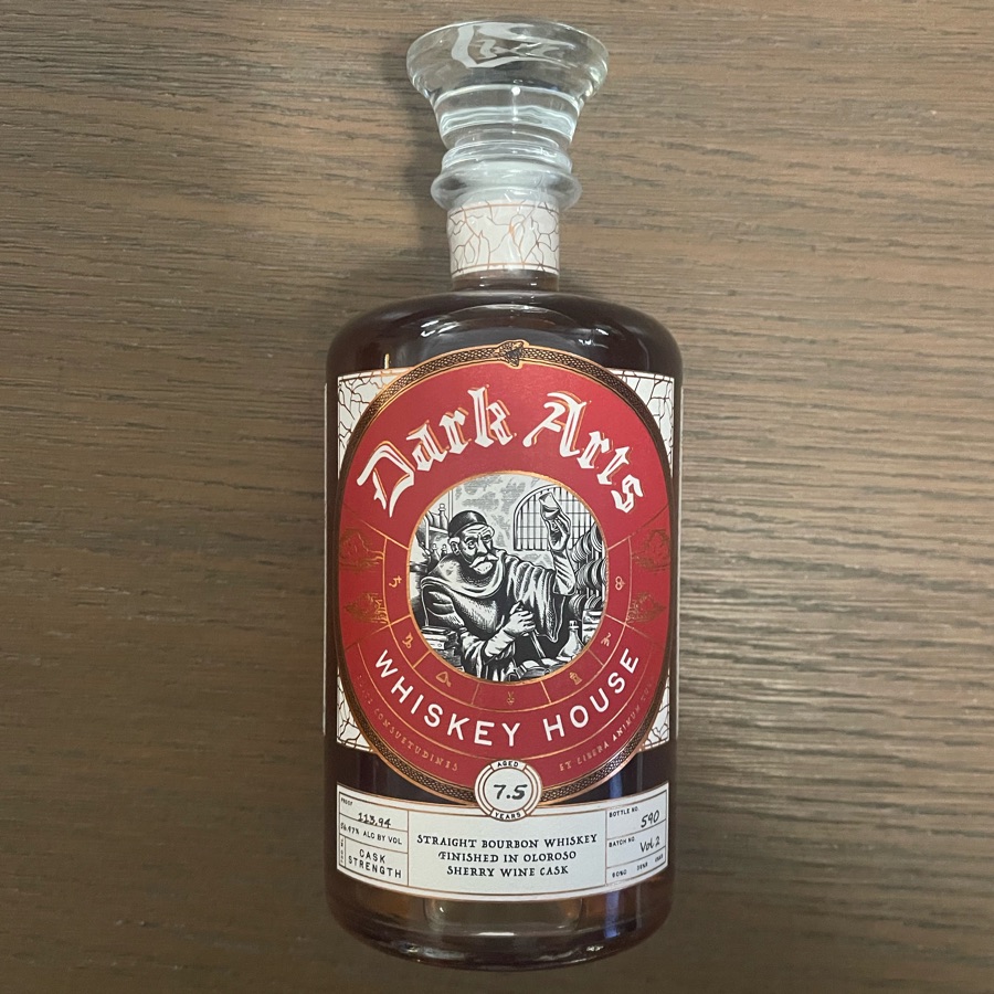 Dark Arts Straight Bourbon Whiskey Finished In Oloroso Sherry Wine Cask - Sherry Garcia