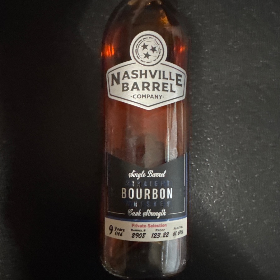 Nashville Barrel Company Single Barrel Cask Strength (Barrel 2908)