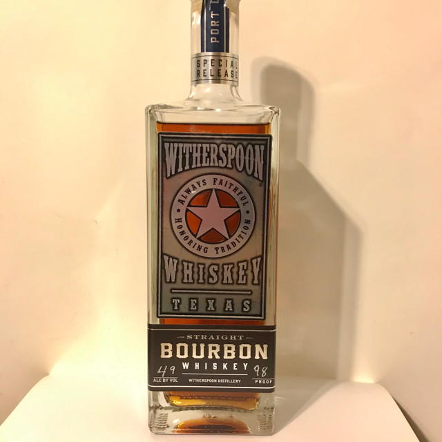 Witherspoon Straight Bourbon Whiskey Port Cask