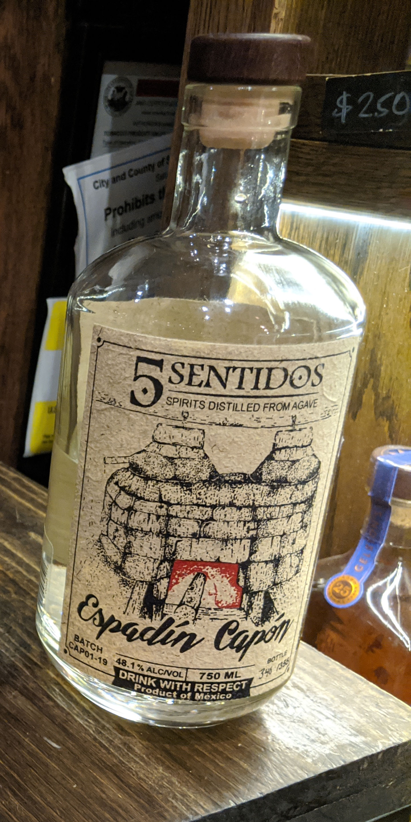 5 Sentidos Espadin Capon