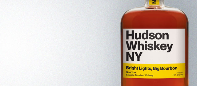 Hudson Whiskey Bright Lights, Big Bourbon