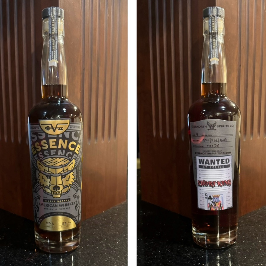 Evernorth Spirits Co. Essence American Whiskey (D&D Short King)