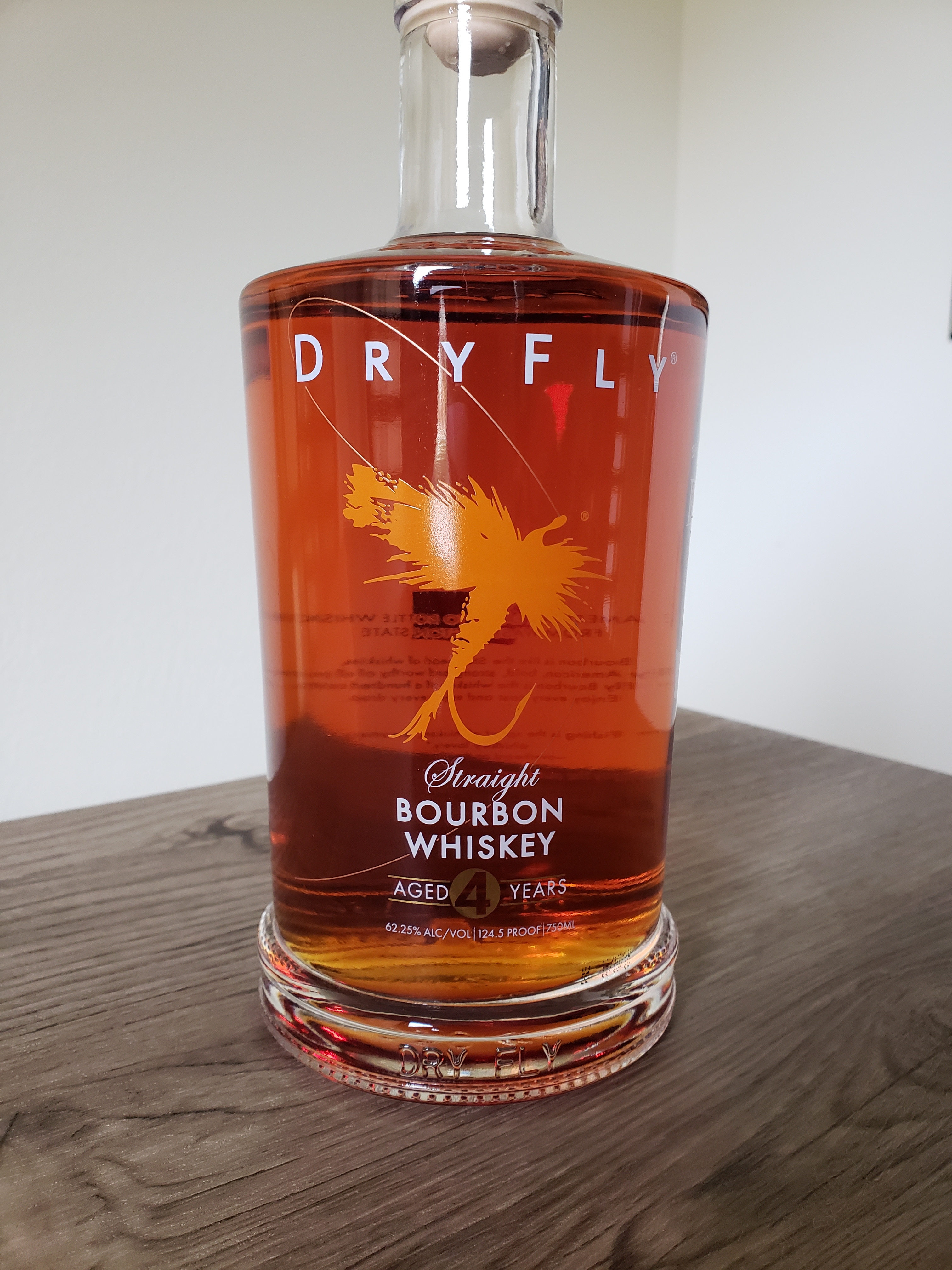Dry Fly Cask Strength Straight Bourbon Whiskey