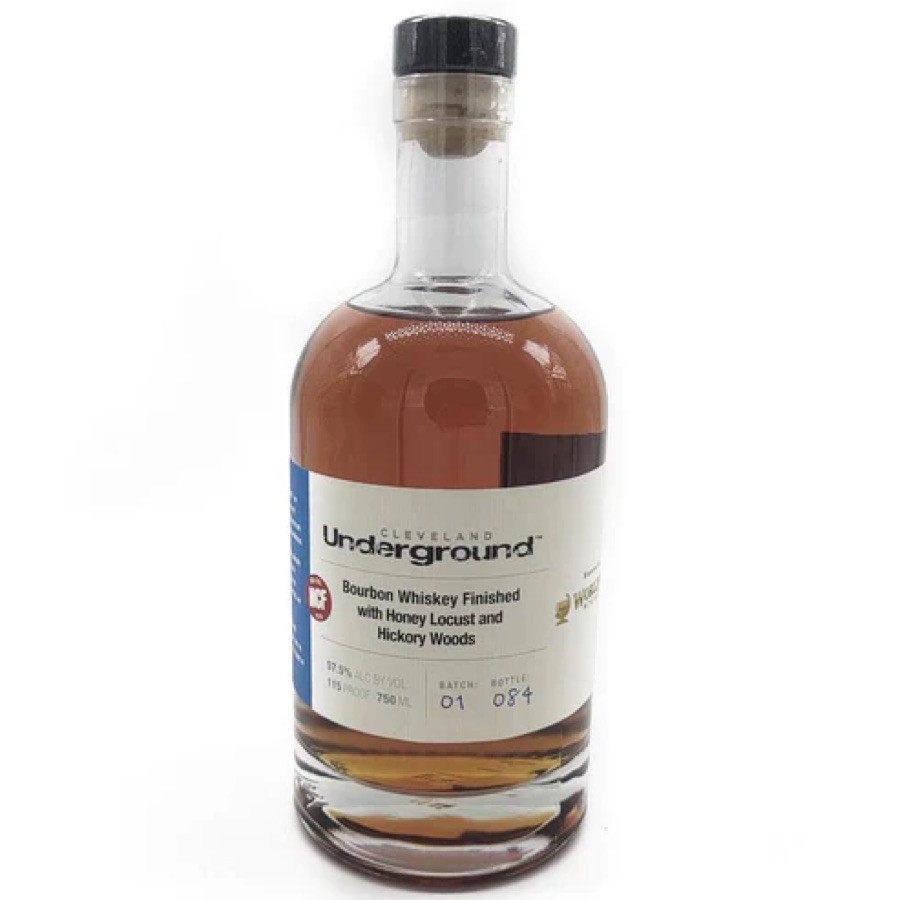 Cleveland Underground Bourbon Finished With Hickory and Honey Locust Woods