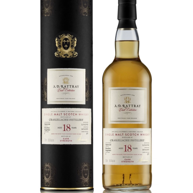 Craigellachie 2002 18 Year Old (A. D. Rattray Cask Collection)