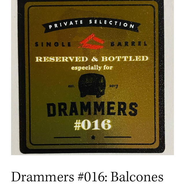 Balcones Private Cask Stout finished
