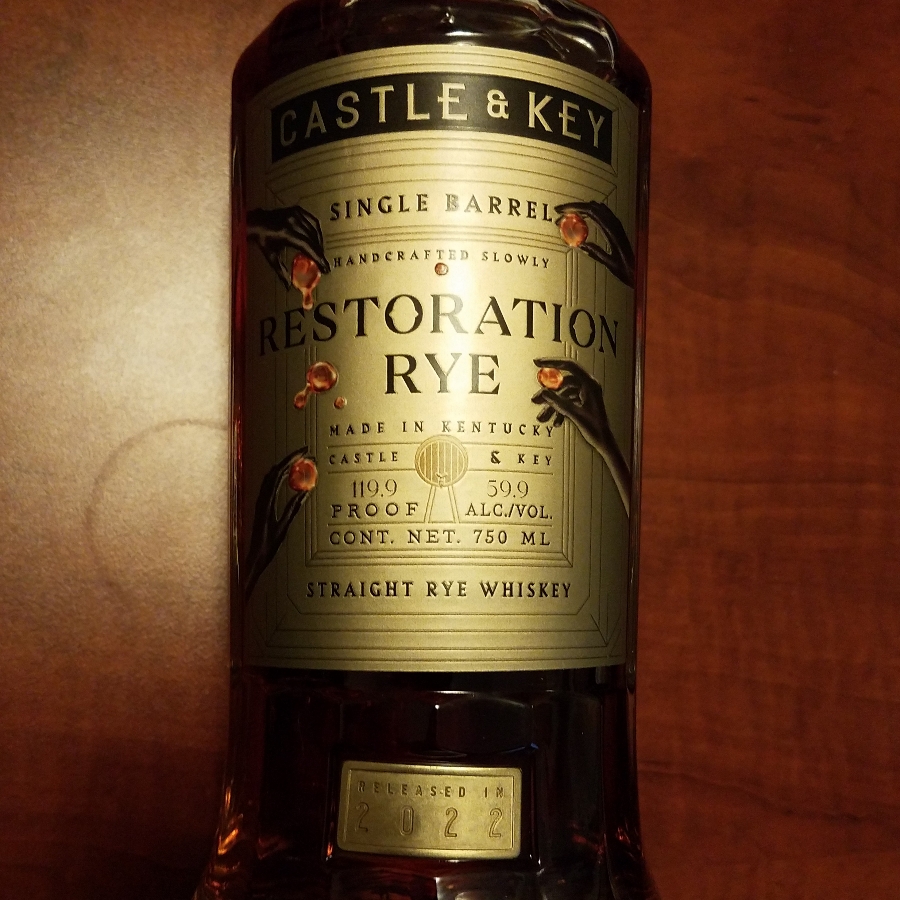 Castle & Key Single Barrel Restoration Rye 2022