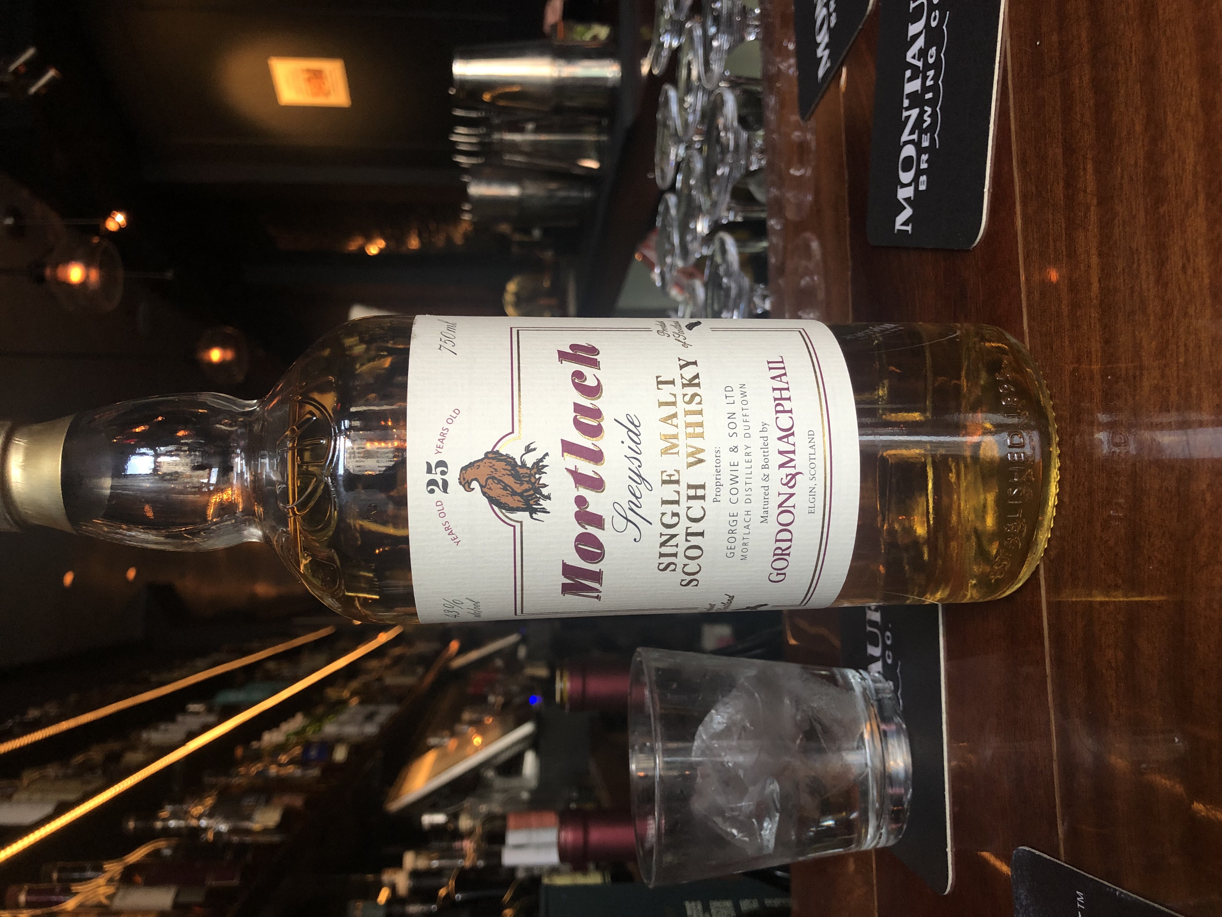 Mortlach 25 Year Distillery Labels (Gordon & Macphail)