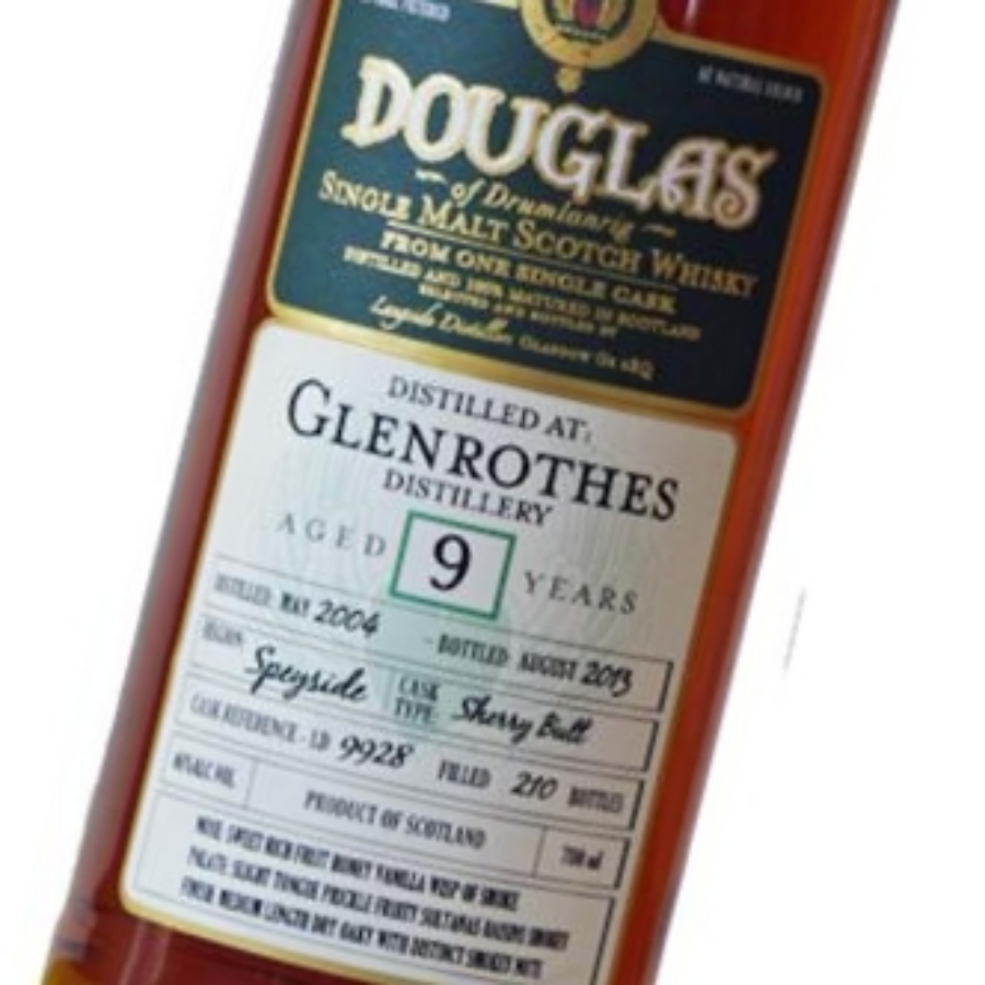 Glenrothes 9 Years Old - Douglas of Drumlanrig (2004-2013)