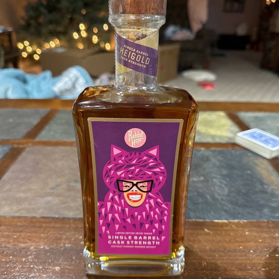 Rabbit Hole Heigold Single Barrel Cask Strength "The Cheshire Cat"