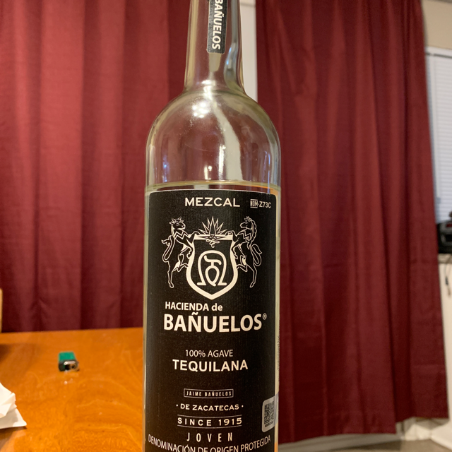 Hacienda de bañuelos Tequilana mezcal